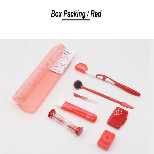 1 set oral care tool kit - 6