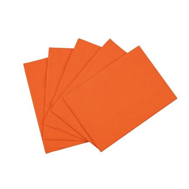 Medibase Disposable Bibs: Orange (500)