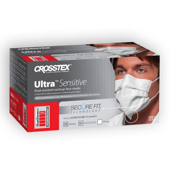 Ultra® Sensitive Earloop SecureFit® Masks