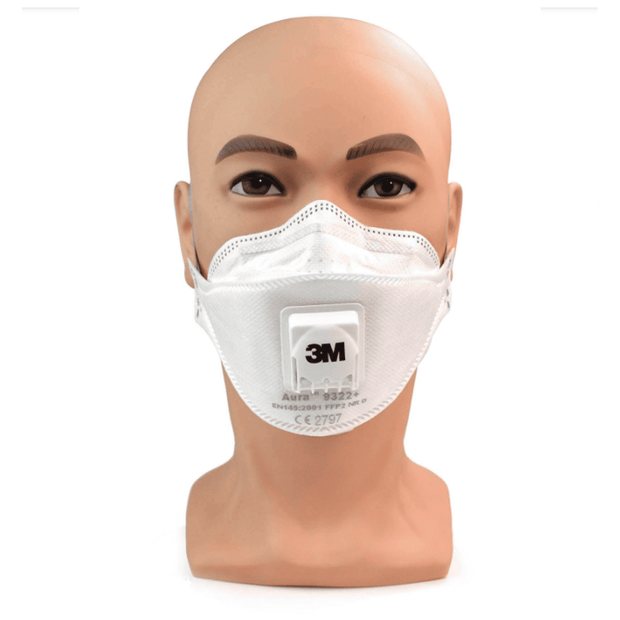 Valved Respirator Face Mask - 4