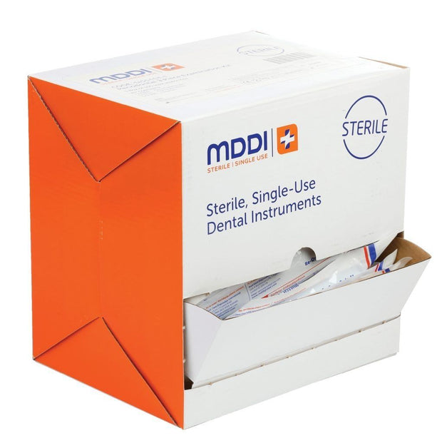 MDDI Front Face Mirrors With Percussion Tips - Box of 180