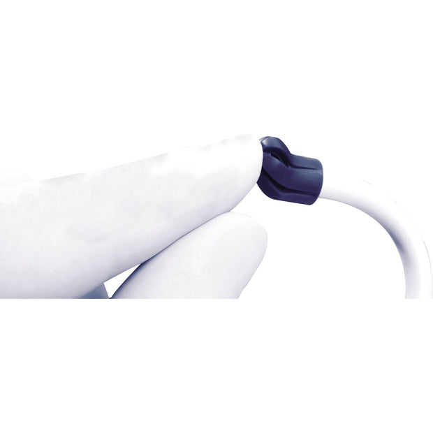 Total Comfort Aspirators: White/Blue Fixed Tip (100)