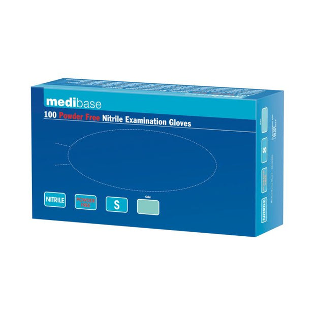 Medibase Green Nitrile Powder Free Gloves - XS (100)