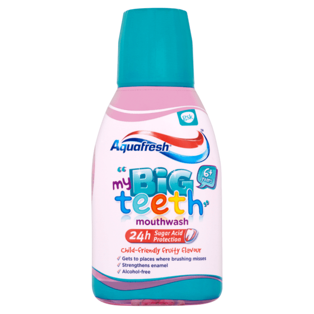 Aquafresh My Big Teeth Mouthwash Fruity Flavour - 0