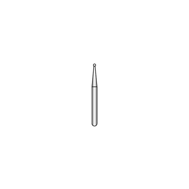 Ash Steel Burs: Round RA3 - 0