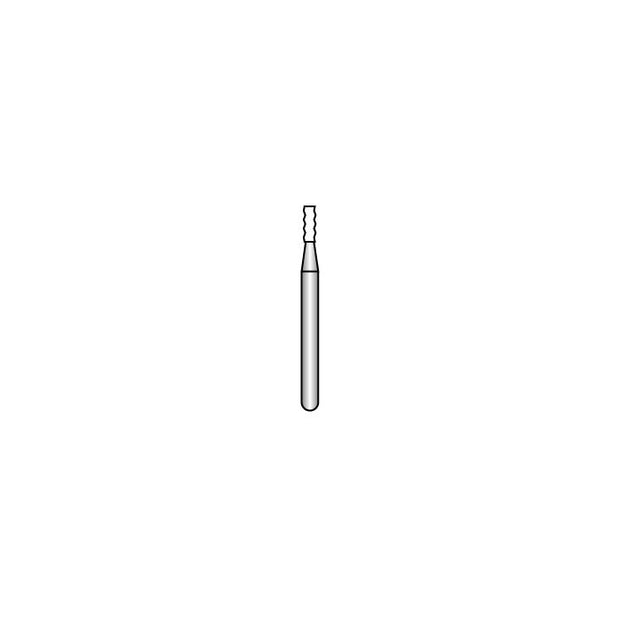Ash Steel Burs: Flat Fissure X-Cut RA1 (6) - 0