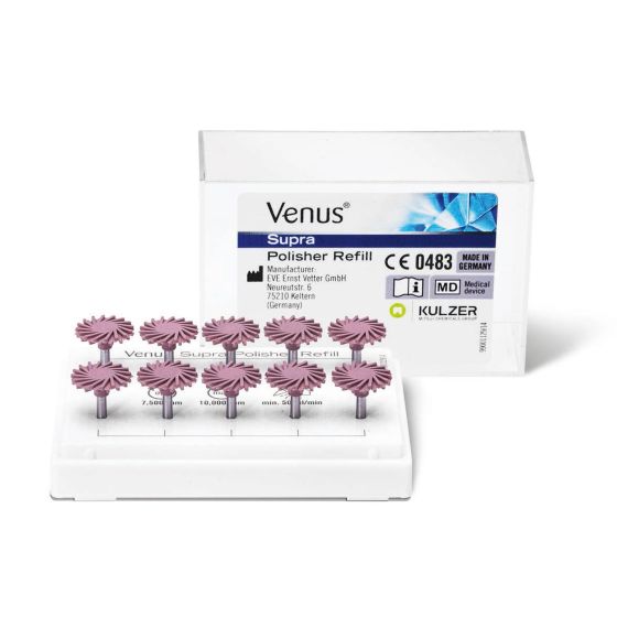 Venus Supra: Pre-Polisher Refill - Twist Disc (10)
