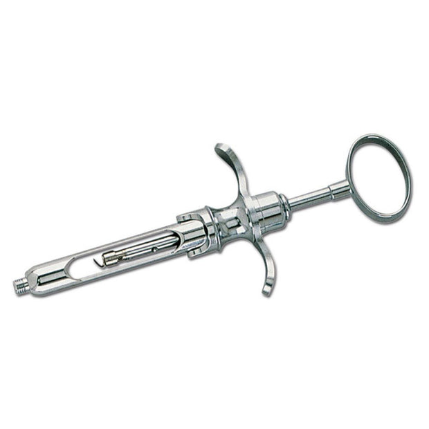Chrome Plated Syringe With Aspiration 1.8ml