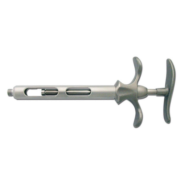 Sterilife® Self-aspirating Stainless Steel Syringe - 2320 1.8ml