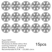 Dental Cutting Disc Burs