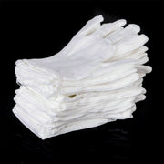 White Cotton Gloves - 2