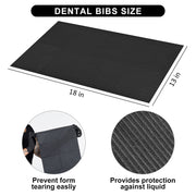 Disposable Dental Towels (Black)