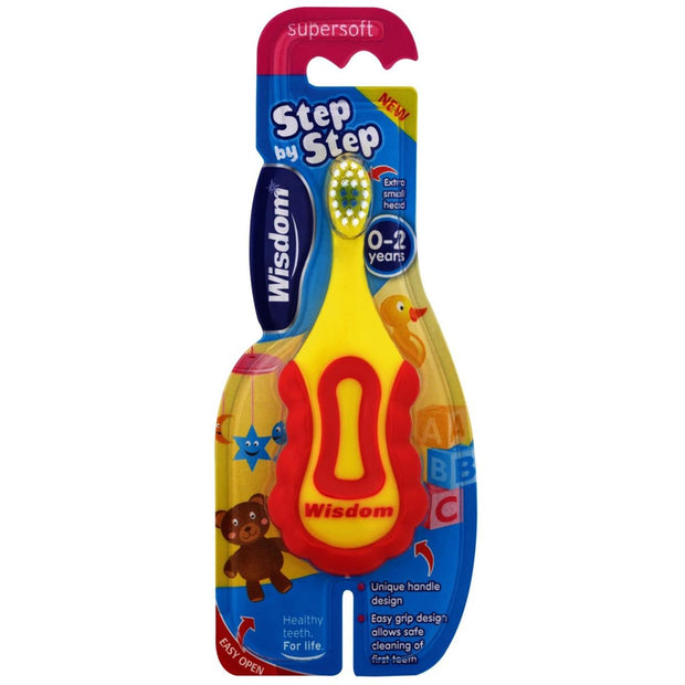 Toothbrush Step By Step 0-2 6pk