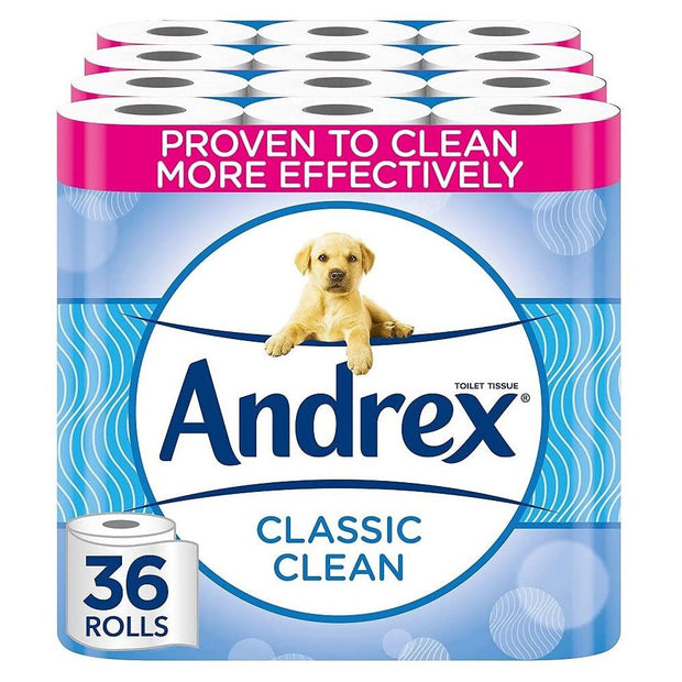 Andrex Classic Clean Toilet Rolls - 0