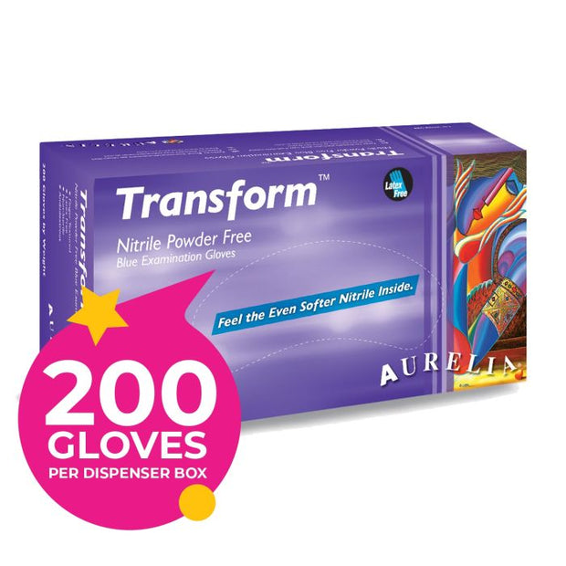 Nitrile Powder Free Gloves - L - 0