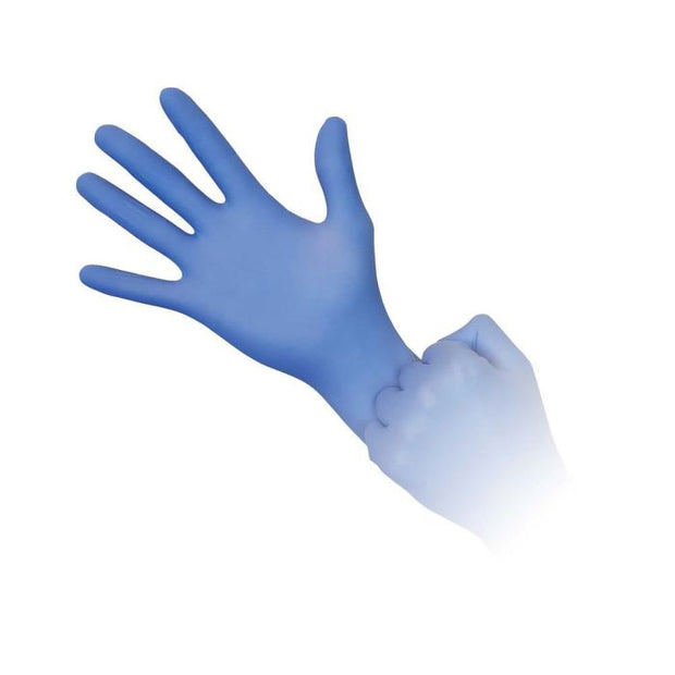 Nitrile Powder Free Gloves - L - 4