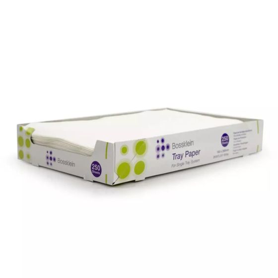 Bossklein Tray Lining Paper - White (250)