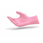 Ansell Micro-Touch NitraFree Pink Nitrile Gloves - XL - 2