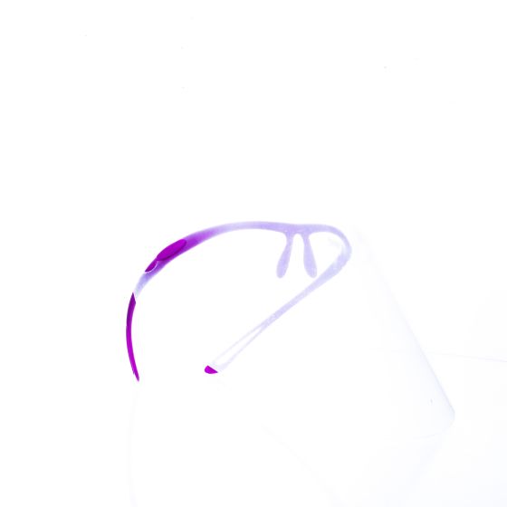 Pegasus Face Visors: Frame + 12 Visors - Pink