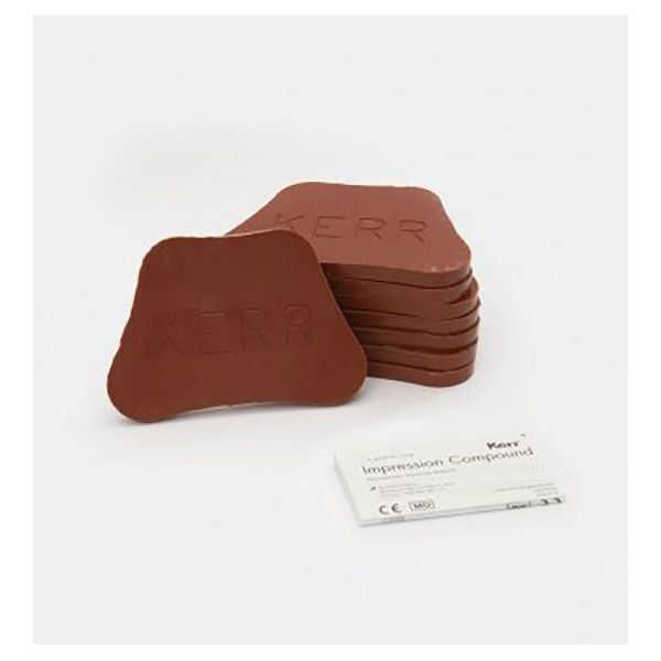 Kerr Impression Compound: Red - 8 Cakes
