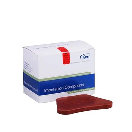 Kerr Impression Compound: Red - 8 Cakes