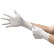 Ansell Micro-Touch White Nitrile Examination Gloves - Extra Large - 3