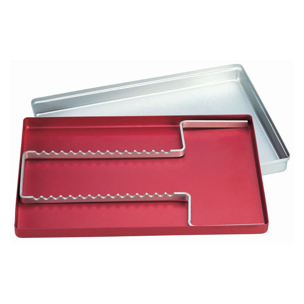 Nichrominox Aluminium Instrument Holder: For 28x18cm Trays - 16 Instruments