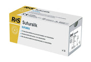R&S Sutursilk: Cut Taper 3/8 - 17mm - 3-0 Thread (12)