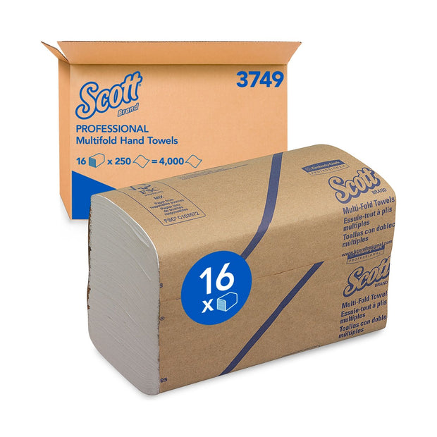 Scott Multi-Fold Hand Towels - 4000 Sheets