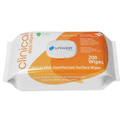 Uniwipe Midi Clinical Disinfectant Wipes (200)