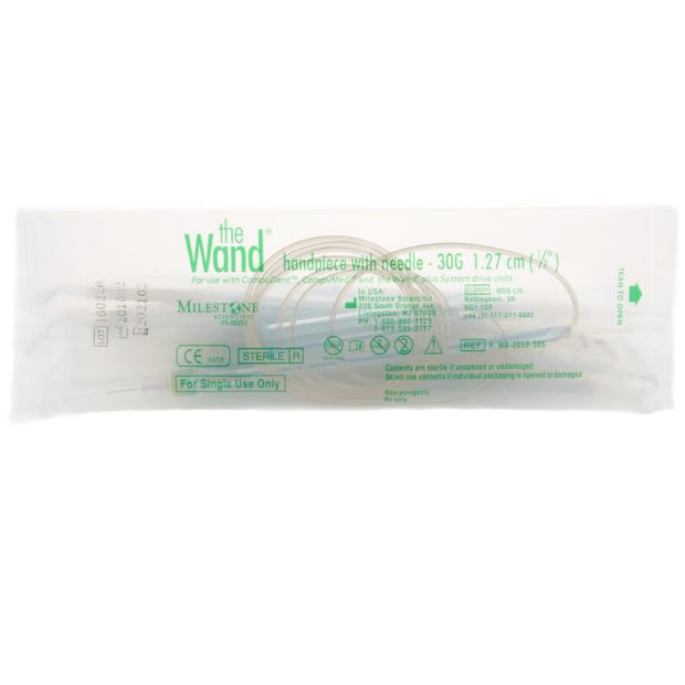 The Wand® - Plus Handpieces: Green - 30G ½" Needles (50)